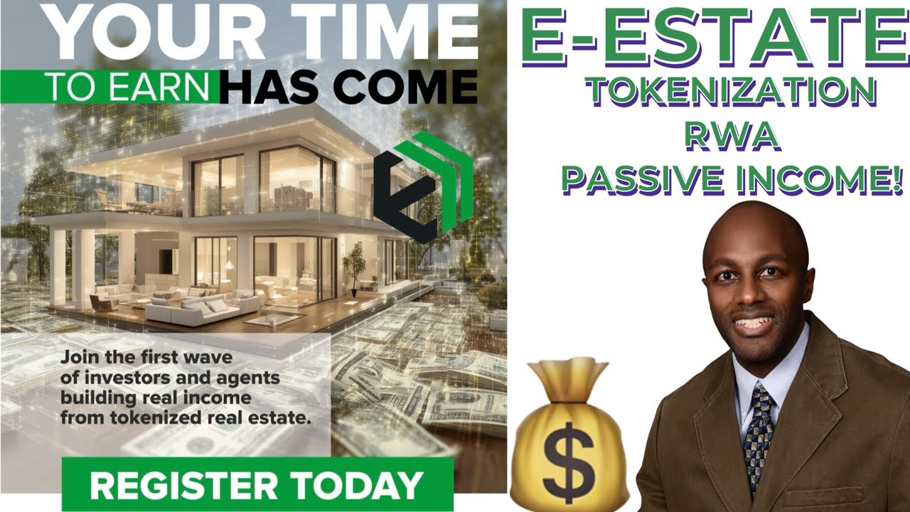 E-Estate | Токенизированная недвижимость — это просто: начните с 10 долларов! 