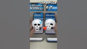 iPhone XS Max vs OnePlus 6T Speed Test!📱⚡ Old Flagships Battle!#shorts#viralvideo