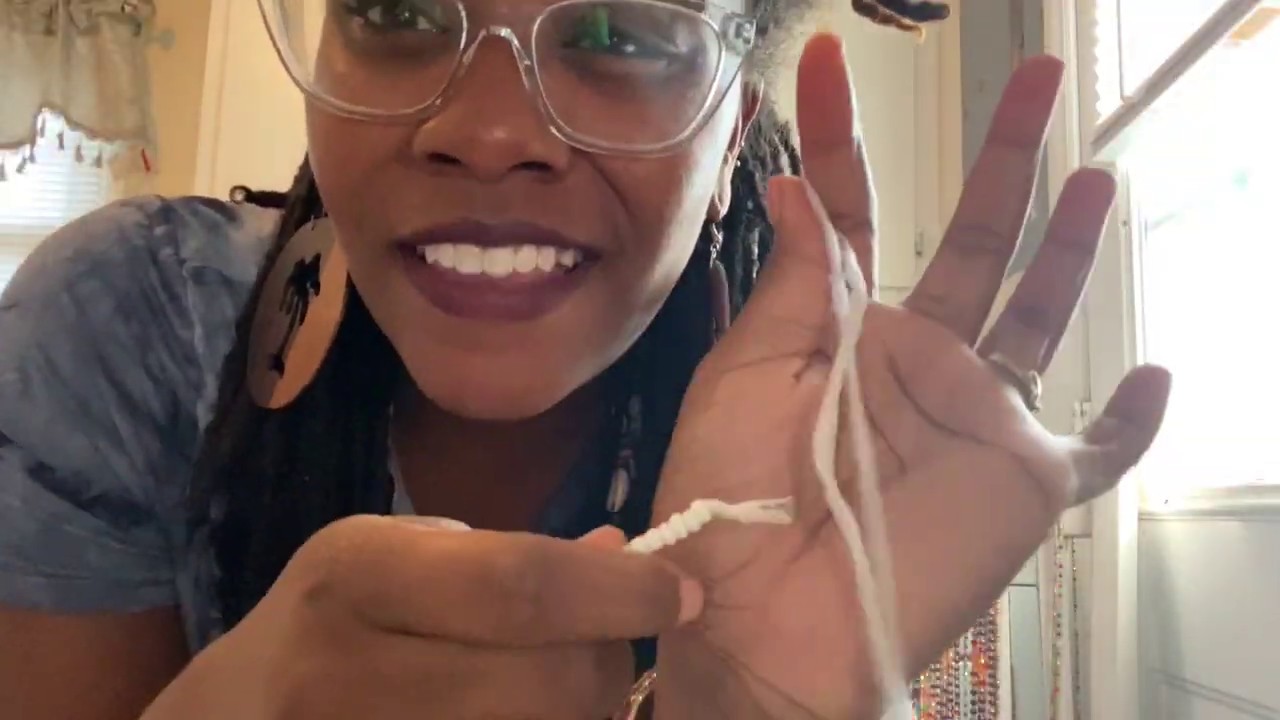 How to put on African Waist beads Or Fix Broken Beads