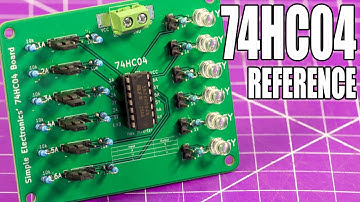 74HC04 | Hex Inverter Logic Chip | Reference Series