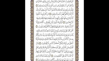 الوجه 223 من القرآن مكرر ١٠ مرات مع الآيات | سورة هود | الشيخ خليفة الطنيجي