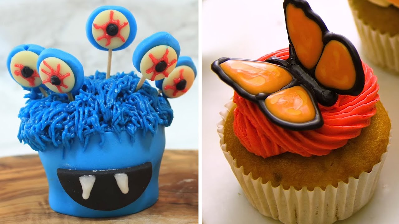 FUN & COOL Monster Cupcake Design   Cupcake Decorating Ideas   Cupcake Mania
