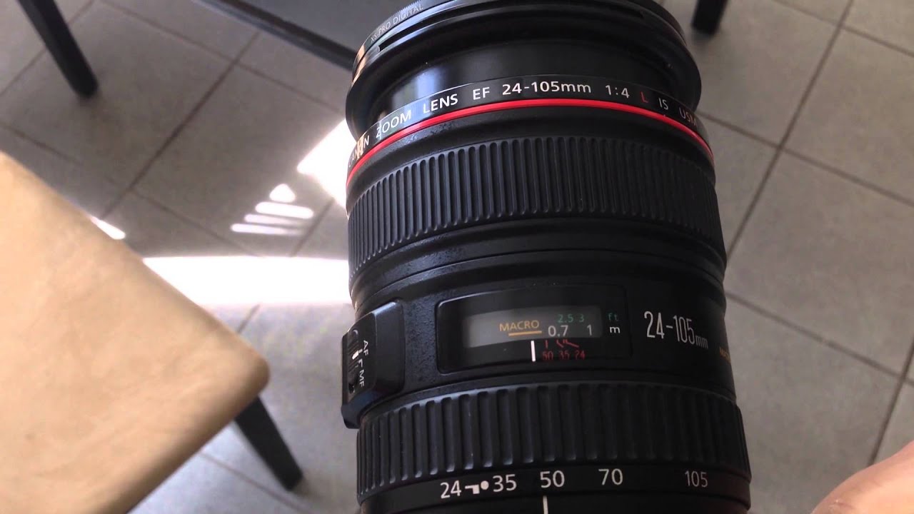 Canon 24105 Lens Problem YouTube