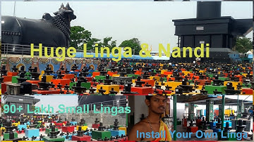 Tallest Shiva Lingam & Nandi - Kotilingeshwara Temple Kolar Bangalore
