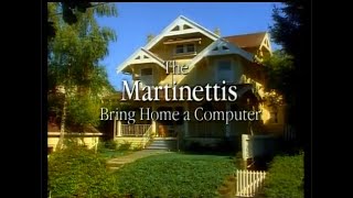 Apple Computers 1995 Promotional Video 'The Martinettis Bring Home A Computer'