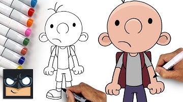How To Draw Greg Heffley | Diary of a Wimpy Kid