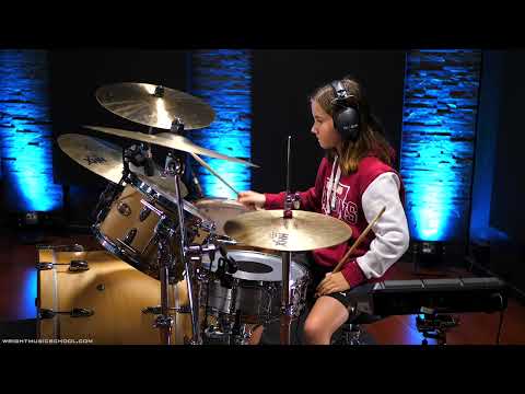 Wright Music School - Stella Mills - The All America Rejects - Gives You Hell - Drum Cover