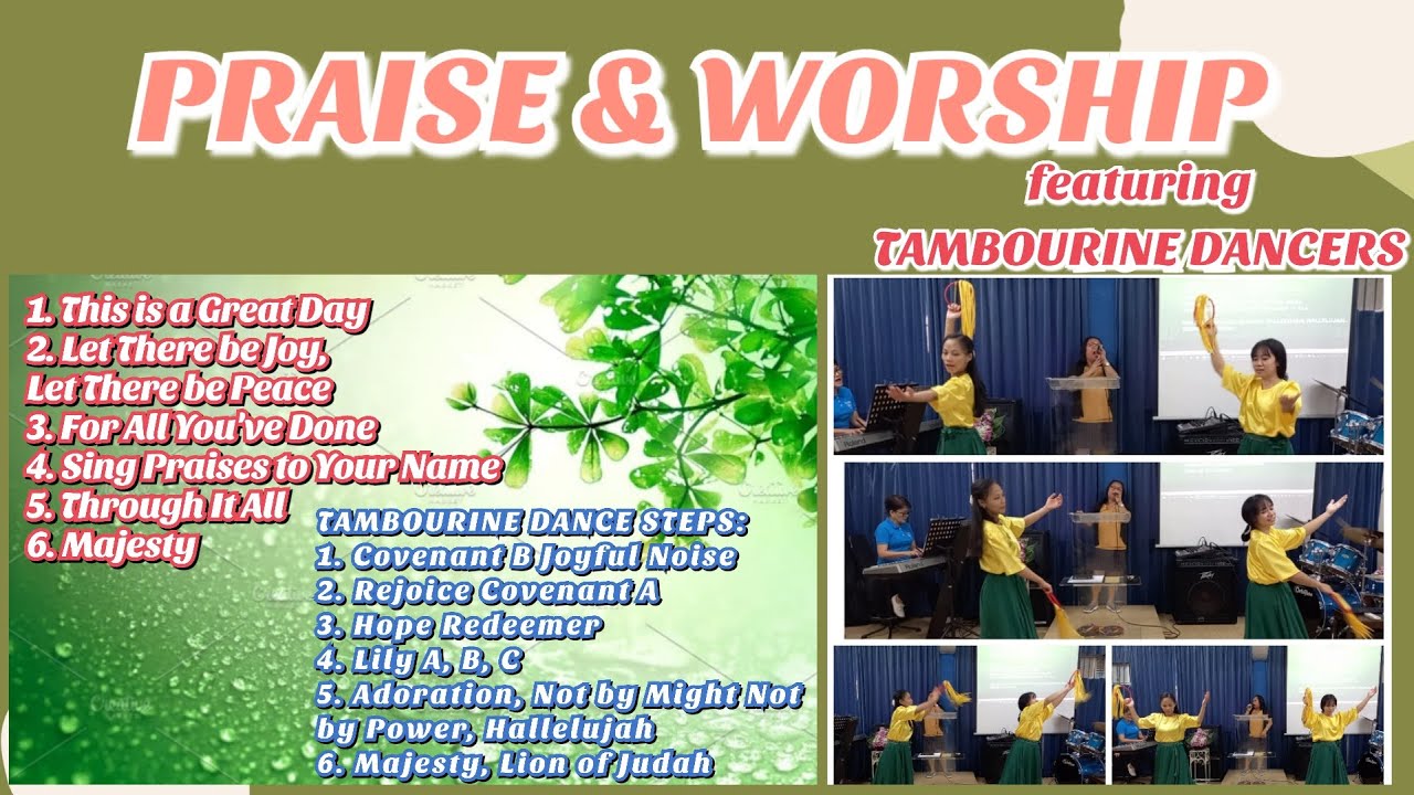 PRAISE AND WORSHIP (with Tambourine Dance Steps) YouTube