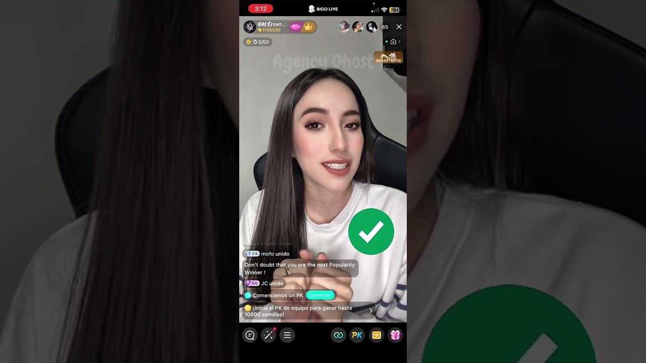 APRENDE A TRANSMITIR EN BIGO LIVE CON AGENCY GHOST 👻 