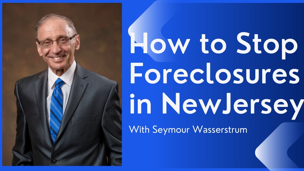 How to Stop Foreclosures in New Jersey YouTube