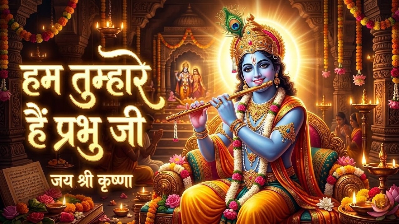 Hum Tumhare Hai Prabhu Ji | Song of Lord Krishna | हम तुम्हारे है प्रभु जी | Devendra Pathak Ji