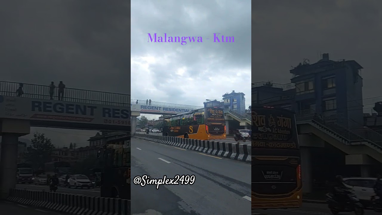 Shiv Ganga Adventure A/C Bus(Malangwa - Kathmandu) Night Service 