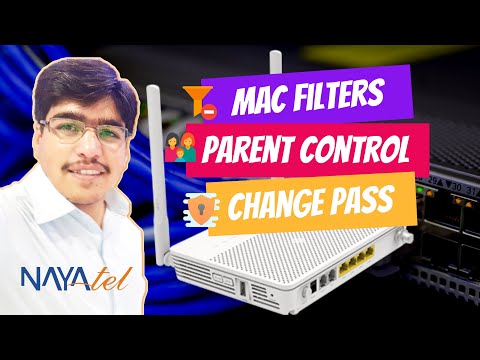 Nayatel | Strong security with MAC Filter | Parental Control | Change Wifi Password | Ajmal Hussain