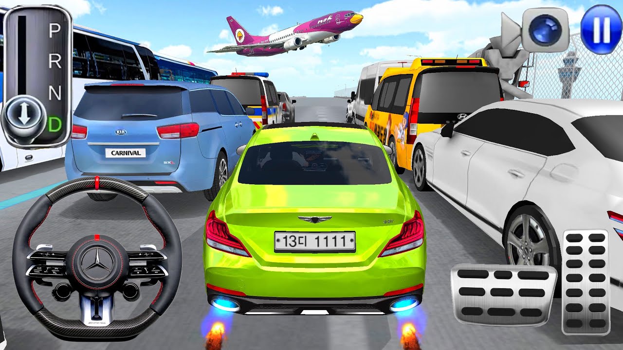 Today I driving Mercedes amg sedan car in highway- 3d car driving class - andorid ios car gameplays 