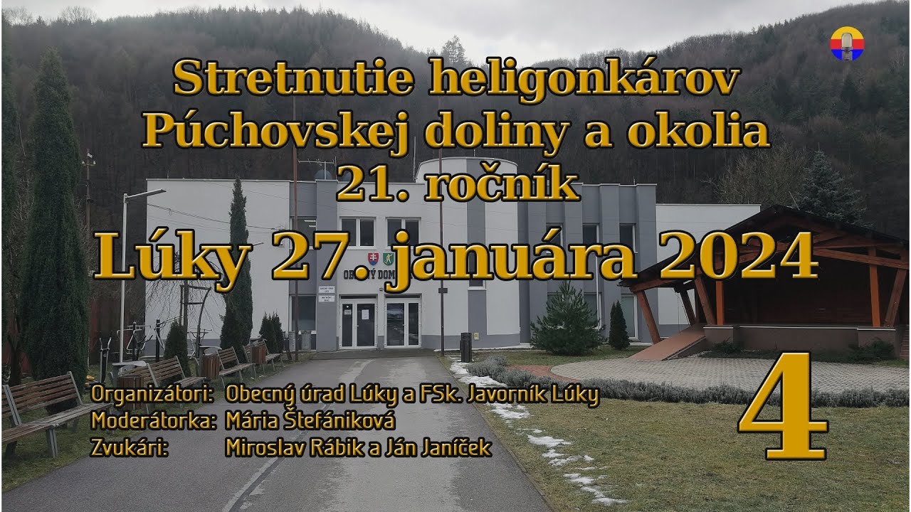 Lúky 27. januára 2024: Stretnutie heligonkárov Púchovskej doliny a okolia, 21. r. — 4. časť.