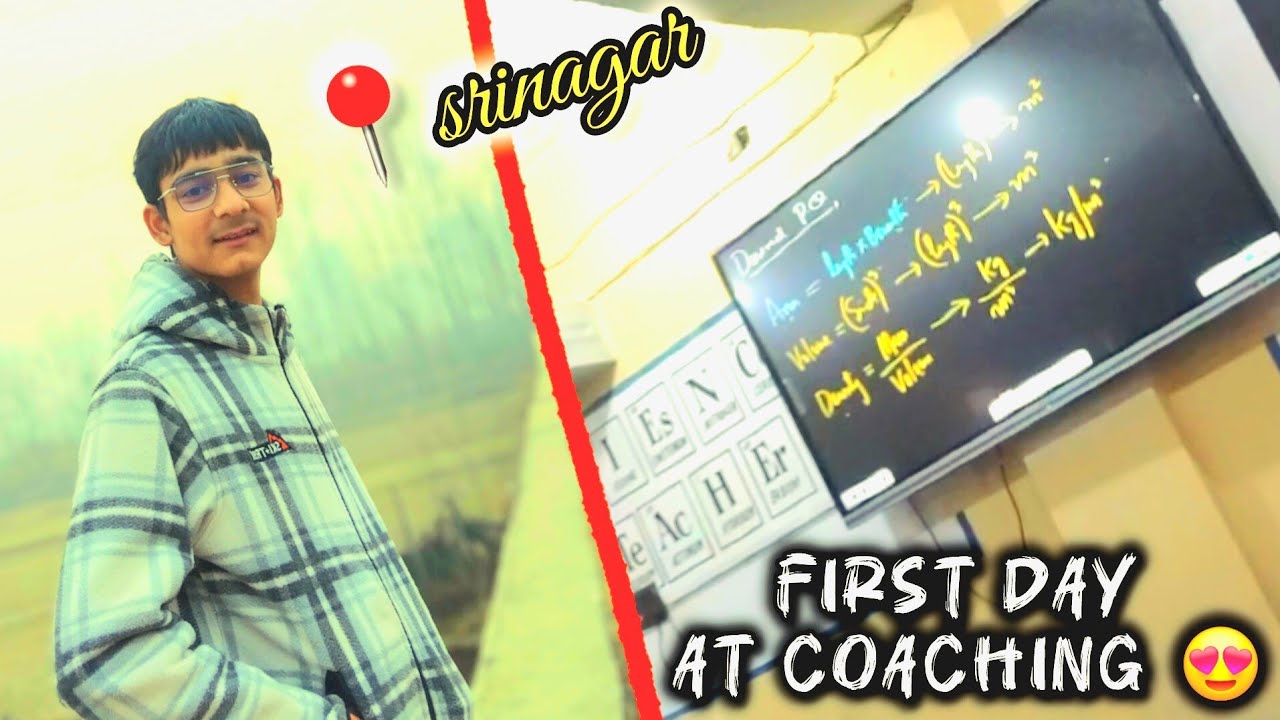 First Day Of Coaching 😍 Srinagar Ma Maza Aagaya 😋