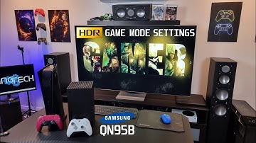 PS5 / Xbox - HDR Game Mode Picture Settings - Samsung QN95B