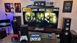 PS5 / Xbox - HDR Game Mode Picture Settings - Samsung QN95B screenshot 5