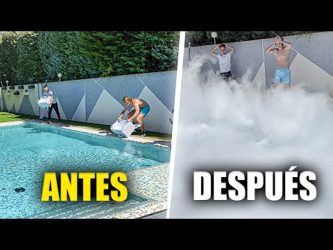 Video: ¿Los bloques de hielo enfriarán mi piscina?