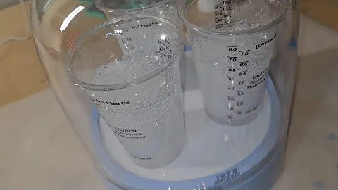 Trying LET'S RESIN air zero bubble remover machine