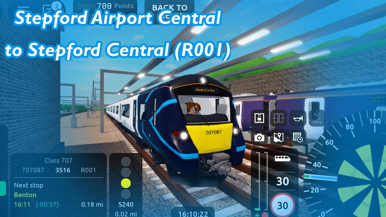 SCR R001: Stepford Airport Central to Stepford Central