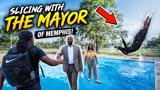 I Went Slicing with the Mayor Of Memphis!