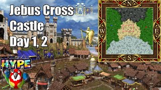 Heroes 3 HoTA - Jebus Cross Castle Guide day 1, day 2. Best objectives for this faction