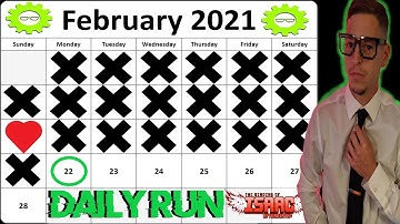 Daily Run February 22nd, 2021 - The Binding of Isaac Afterbirth Plus - The Road to 3000000%