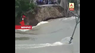 Mahananda Dam Broke Down. Vast Area Of Malda Flooded, Irrigation Minister Rajiv Bandyopad