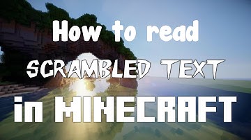 Minecraft: Read &k/scrambled text (Broken as of 1.8.3)