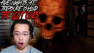 FNATI The Lost Ones Gameplay | THE SKULL OF MICKEY MOUSE (Night 1) (Five Nights At Treasure Island)