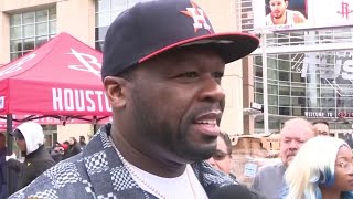 Rapper 50 Cent, Rockets team up in Thanksgiving turkey giveaway Tuesday