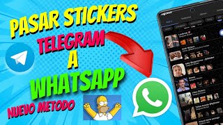 👉 HOW TO TRANSFER YOUR FAVORITE ANIMATED STICKER PACKS FROM TELEGRAM TO WHATSAPP 😍 (NEW METHODS) screenshot 3