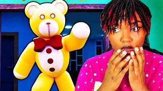 JADE PLAYS ESCAPE EVIL TEDDY! |ROBLOX