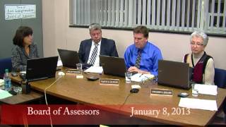 Board of Assessors 1/8/13