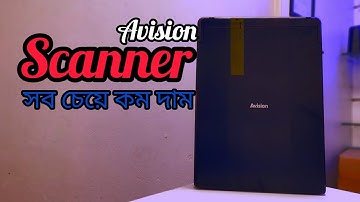 Best scanner vedio, low price best product . Avision flatebed A4 Scanner   @newcomputermuseum6427