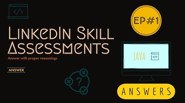 LinkedIn Skill Assessments | Java | Answers | #1