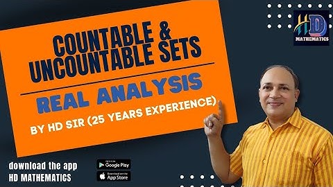 #realanalysis // countable and uncountable sets// real analysis BSc maths// real analysis MSc maths
