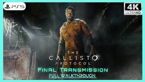 The Callisto Protocol Final Transmission dlc Maximum Security 4k Ps5