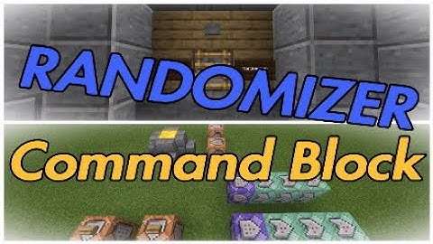 Minecraft Bedrock Tutorial, How To Make A Randomizer, Ps4, Xbox one, Mcpe, windows 10