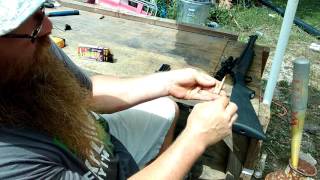 Model 24 Savage 223 over 12 gauge vs 22 TCM rifle accuracy