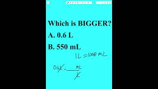 The Liter vs Milliliter Trap