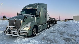 A day in the life of a flatbedder. North Dakota, Minnesota North Dakota Flatbed Dealer