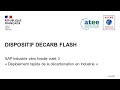 Atee ademe france 2030 aap decarb flash  dploiement rapide de la dcarbonation en industrie