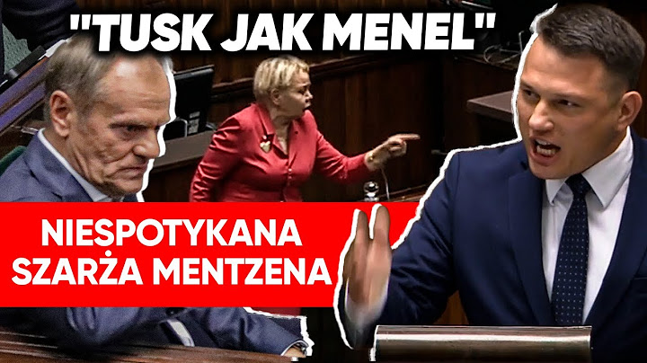 Mentzen bezlitośnie. Posłanka nie wytrzymała. Szarża w Tuska
