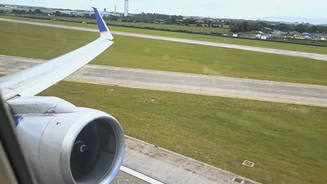 Boeing 757-200 FULLL Thrust (Insane Sound), Max Weight Takeoff from Dublin, Ireland [4k60 HDR]