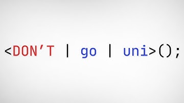 What I Wish I Knew Before My Game Development Degree...