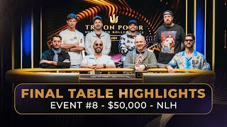 $50K NLH 7-Handed Final Table Highlights | $2.23M for 1st at Triton Poker Jeju 2025