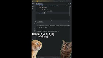 【1分钟学python】边遍历边删除  #pythonprogramming #python  #编程 #freecodecamp #猫meme