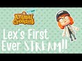 My First Ever Stream! Decorating and Villager Hunting for Antillia // Animal Crossing: New Horizons